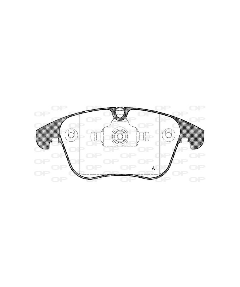 PASTIGLIE FRENO ANTERIORI PSA C5/407/     GALAXY/MONDEO IV/S-MAX/ STYP