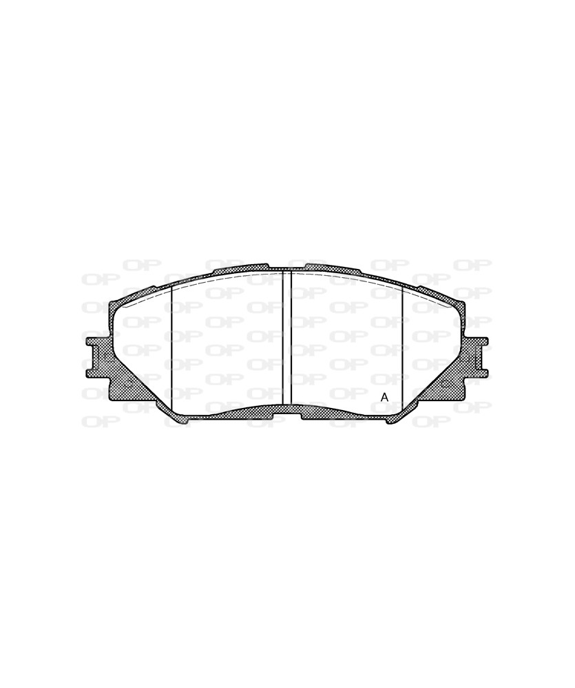 PASTIGLIE FRENO  RAV 4 III