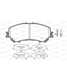 PASTIGLIA FRENO  QASHQAI 1.2/1.6/  ANT.  KADJAR (2015- )