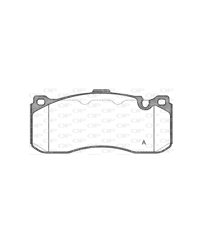 PASTIGLIE  SERIE 1-SERIE 3              135I 10/07-  FRONT WVA 24316