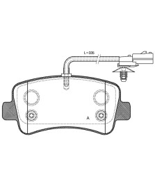 PASTIGLIE POSTERIORE RN MASTER IV / OPE  RN MASTER IV /  MOVANO 02/10-