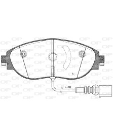 PASTIGLIA FRENO                          SHARAN 05/10-  PASSAT CC/ VARIANT 06/