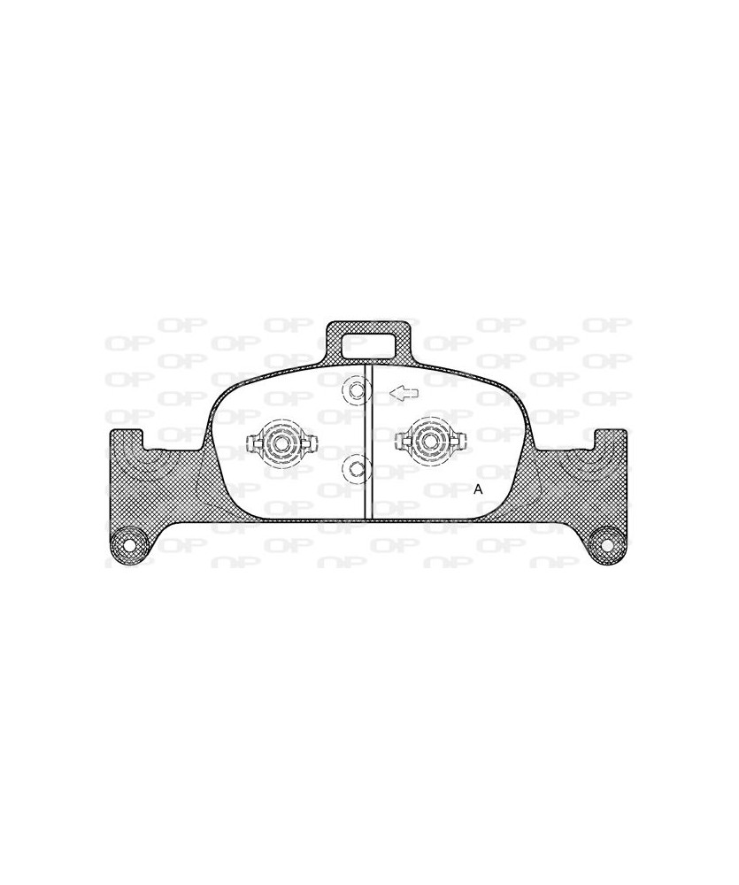 PASTIGLIE A4  A4 CABRIO  Q5 2015-  FRONT ANTERIORE