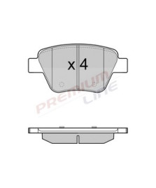 PASTIGLIA POSTERIORE  A3 8P1 A3 SPOR TBK 8PA A3 CABRIOLET 8P7   LEON