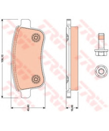 PASTIGLIE POSTERIORI SCENIC III  GRAND SCENIC  MEGANE III 11.08-