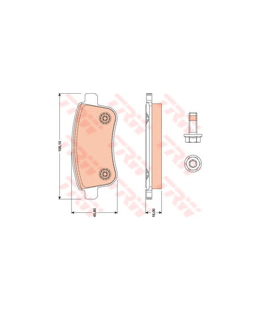 PASTIGLIE POSTERIORI SCENIC III  GRAND SCENIC  MEGANE III 11.08-