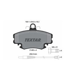 PASTIGLIE FRENO LOGAN/SANDERO- 205/309- CLIO/MEGANE/SUPER 5/THALIA/TWINGO/11/19