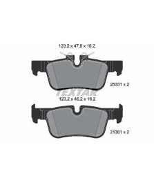 PASTIGLIE FRENO POSTERIORI  SERIE 2     COOPER S X1/X2