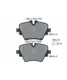 PASTIGLIE FRENO SERIE 1/2/3/4/X1/X2/X3