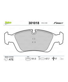 PASTIGLIE ANT.  SERIE 3 (E36-E46)      316I 03/99-10/0