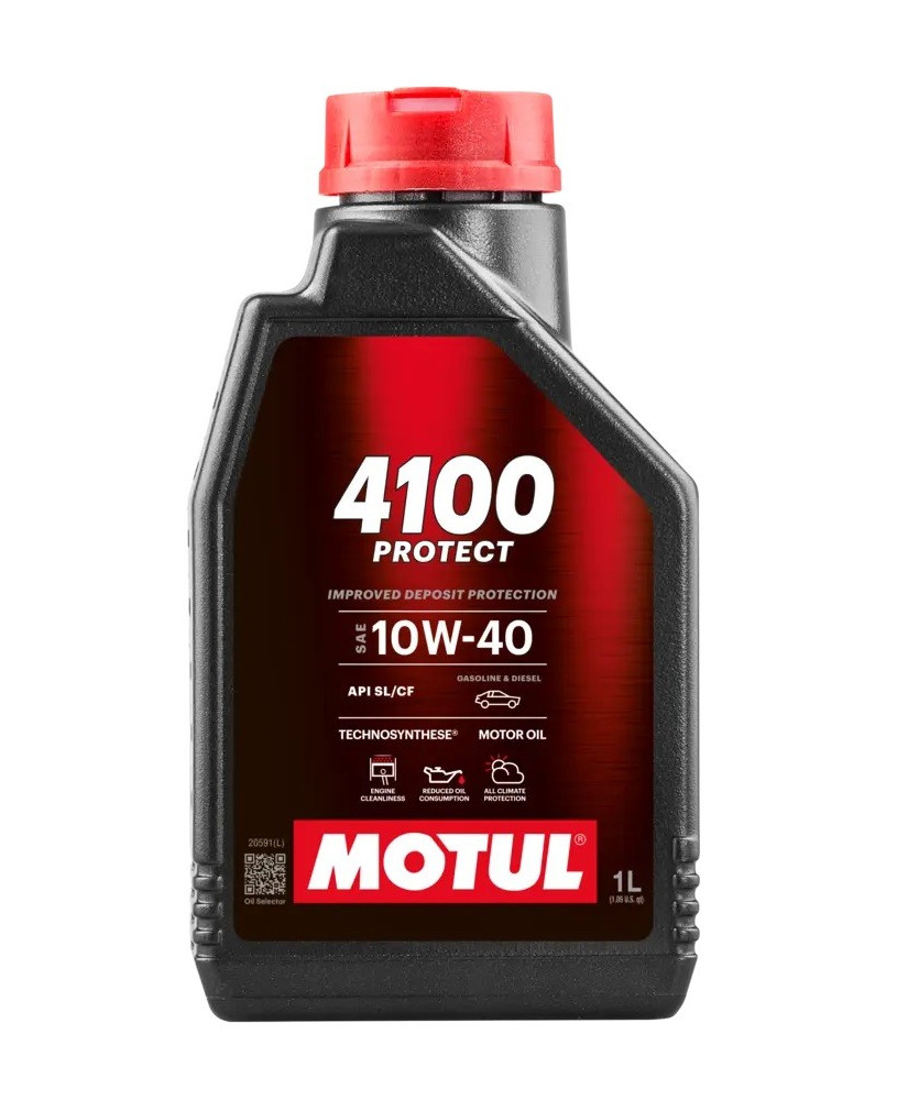 OLIO MOTORE 4100 10W40 SEMISINTETICO    API PERFORMANCE SL/CF PER AUTO DATATE