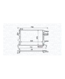 RADIATORE MOTORE CORSA C 1 0-1 2 0