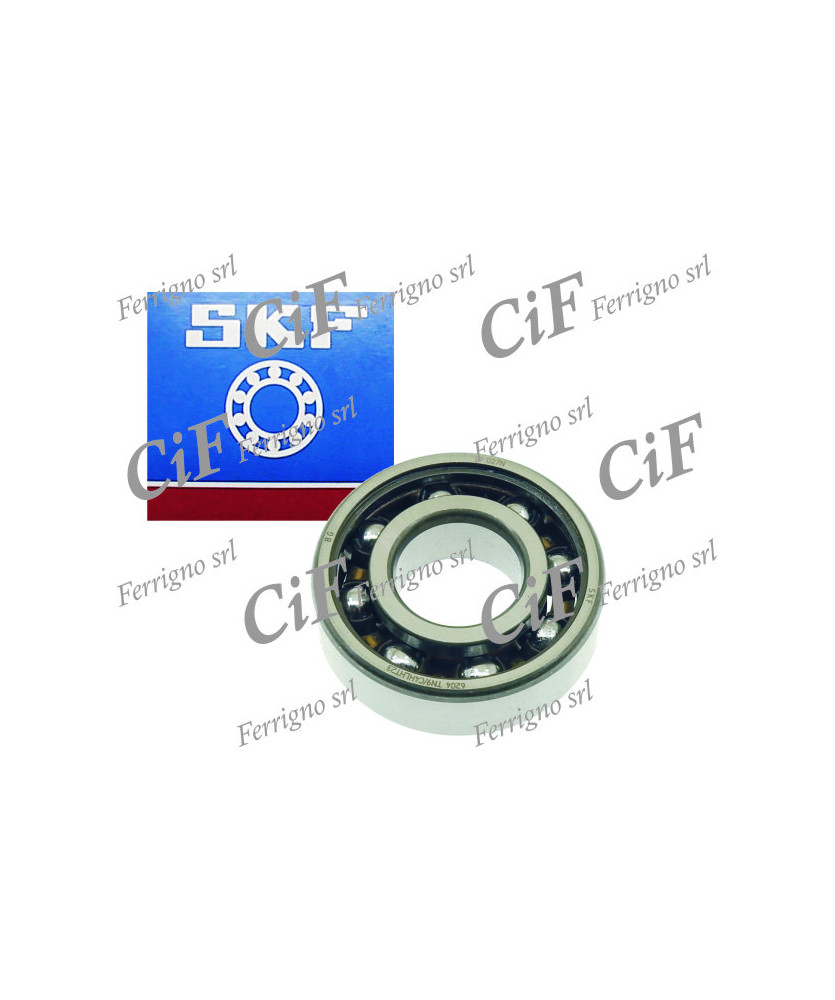 CUSCINETTO SKF 20X47X14 (6204-TN9-C4) -