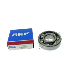 CUSCINETTO SKF 25x62x17 (6305-C3) GABBIA  IN FERRO LATO FRIZIONE APE TM..