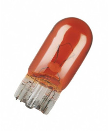 LAMPADA 12V 5W T10 VETRO AMBER