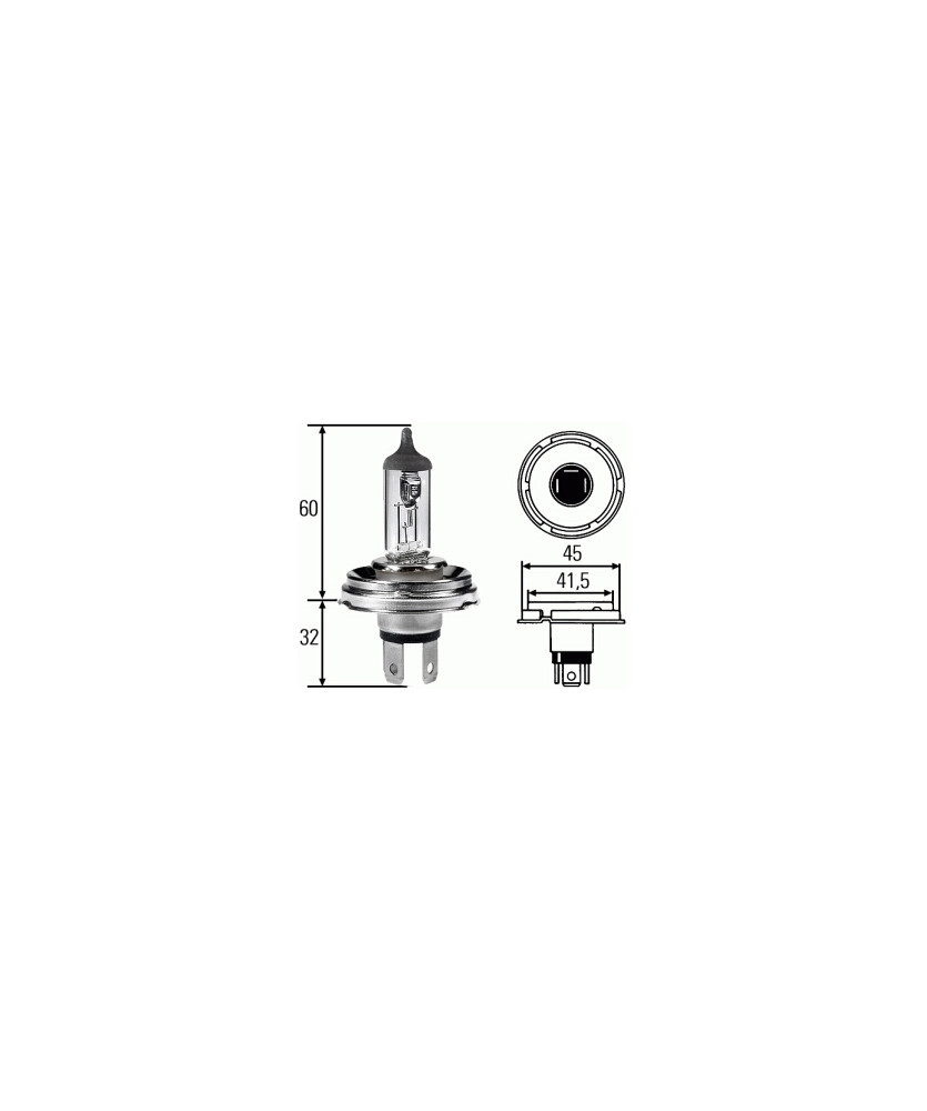 LAMPADA 12V H5  60/55W