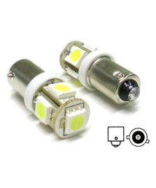 LAMPADA 12V BAX9S 1 LED WHITE