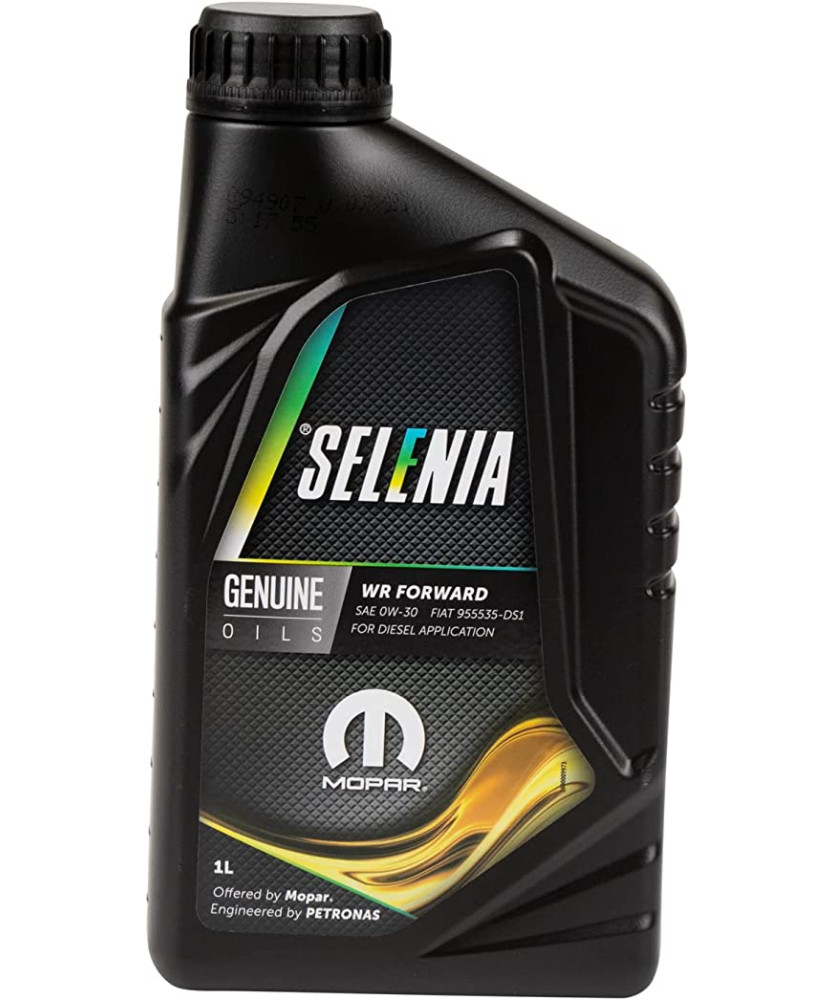 OLIO SELENIA 0W30 1LT FORWARD WR 100%SINMOTORI DS EURO 6 ACEA C2 FIAT 955535-DS1