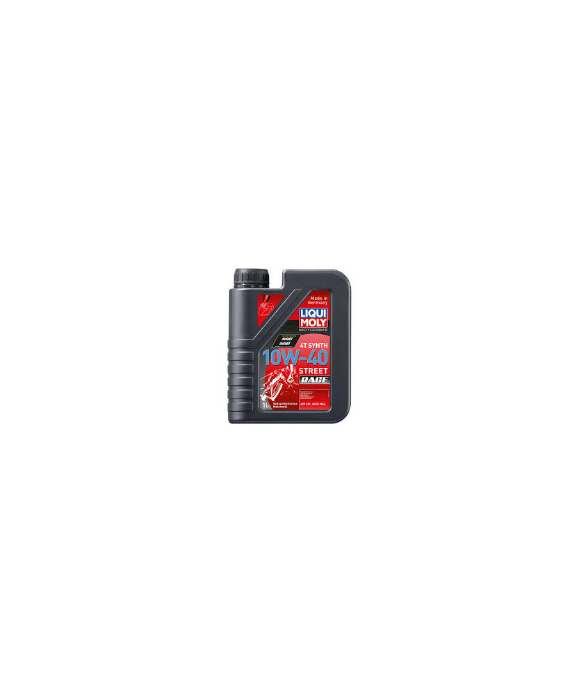 OLIO MOTO 4T SYNTH 10W40 STREET RACE    API SN PLUS JASO MA2