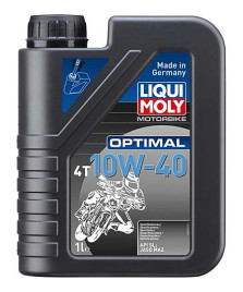 OLIO MOTO 4T 10W40 1LT OPTIMAL API SL   JASO MA2