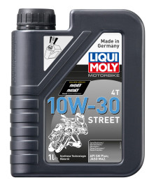 OLIO MOTO RACING SYNTH 4T 10W-30 STREET API SN PLUS  JASO MA2