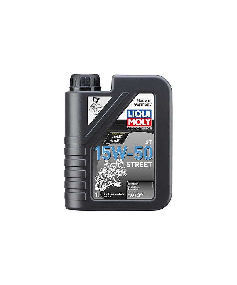 OLIO MOTO RACING 4T 15W-50 STREET       API SN PLUS JASO MA2