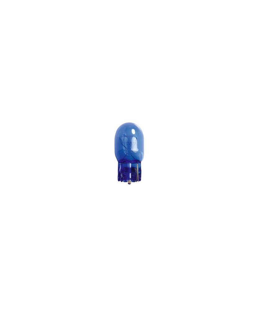 LAMPADA 12V 21W W21W BLUE VETRO T20      BASE W3x16d