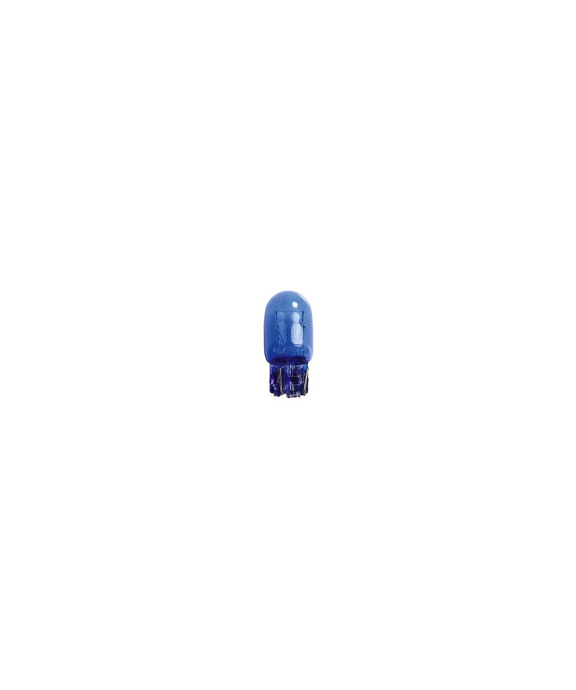 LAMPADA 12V 21/5W W21/5W BLUE VETRO T20   BASE W3x16q