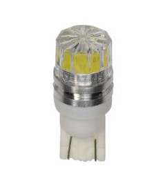 COPPIA LAMPADE LED 12V 3W T10             BASE 2 1X9.5D