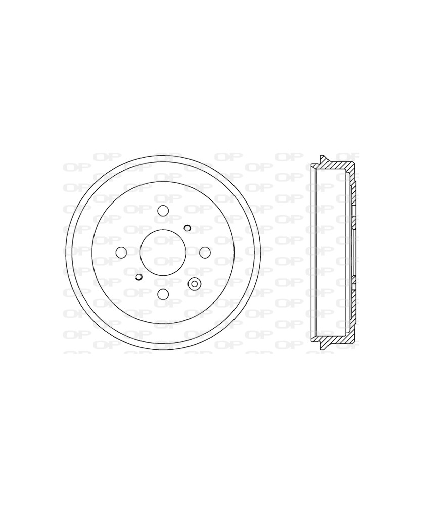 TAMBURO FRENO  C1 1.0