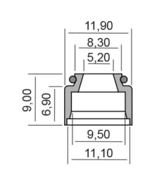 PARAOLIO VALVOLA X-MAX