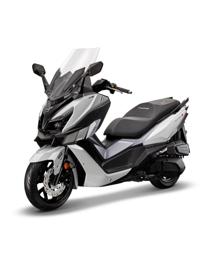 MAXI SCOOTER CRUISYM 300 BIANCO E5      W4 WH-300P