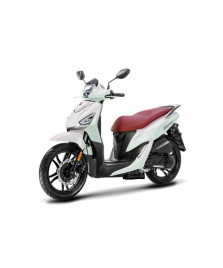 SCOOTER SYMPHONY 125I BIANCO OPACO SELLA ROSSA E5+