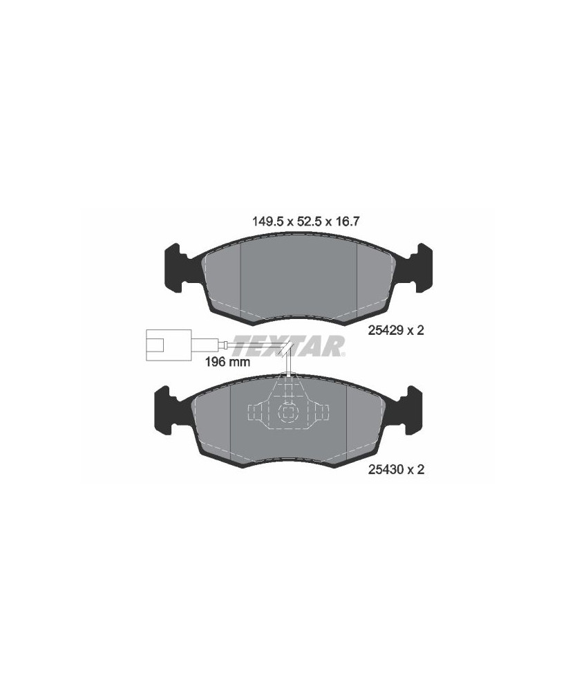 PASTIGLIE FRENO ANTERIORI 500/C 0.9/1.2-PUNTO 0.9/1.2/1.3/1.4-PUNTO EVO 1.2/1.4