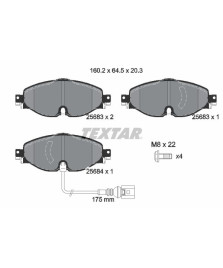 PASTIGLIE FRENO A3/Q2/Q3/TT-FORMENTOR-LEON-ATECA--OCTAVIA-GOLF-TIGUAN- T-ROC