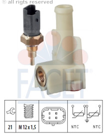 SENSORE TEMPERATURA REFRIGERANTE MULTIPLA-MAREA-Y-LYBRA-GT-SPIDER