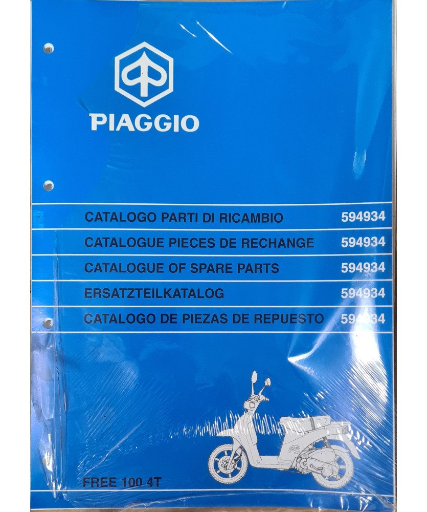 CATALOGO PARTI DI RICAMBIO FREE 100 4T