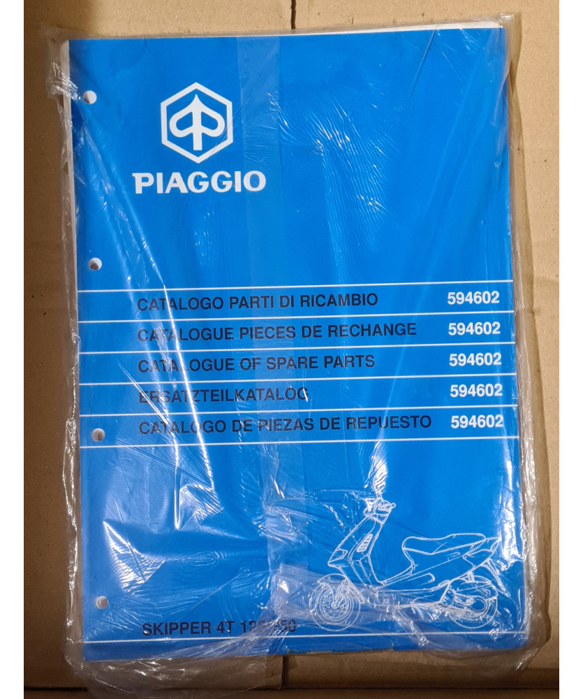 CATALOGO PARTI DI RICAMBIO SKIPPER 4T   125/150