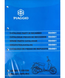 CATALOGO PARTI DI RICAMBIO LIBERTY 125/ 150 (MOTORE UNIFICATO)