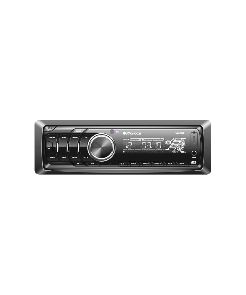 AUTORADIO 1DIN USB-SD-MP3 SENZA         MECCANICA DIMRNSIONI 183x 111 x 50 mm