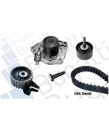 POMPA ACQUA + KIT CINGHIA DENTATA MITO  GIULIETTA 500/DOBLO MJ/RENEGADE