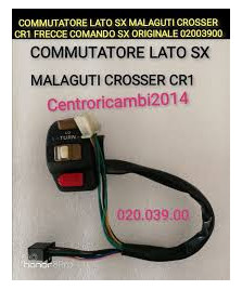 COMUTATORE LATO SX CROSSER CR1          MUTAR