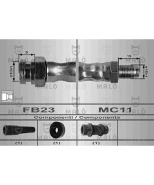 FLANGIA RAFFREDDAMENTO POLO/GOLF-A3/A4/A6-LEON/TOLEDO-OCTAVIA/FABIA